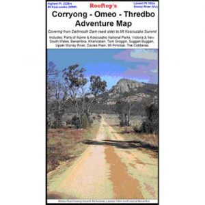 Corryong Omeo Thredbo - Adventure Map