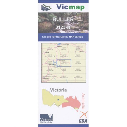 Vicmap bulla map