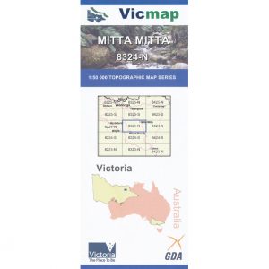 VicMAP mitta mitta - Adventure and Exploration Map