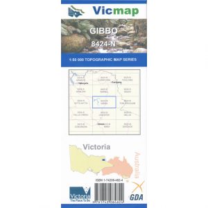VICMAP - Gibbo 8424n - Adventure and Exploration Map