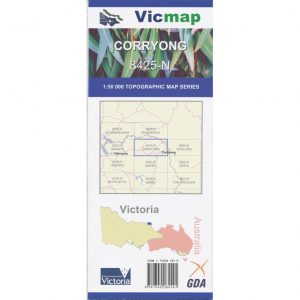 Corryong Vicmap 1-50,000