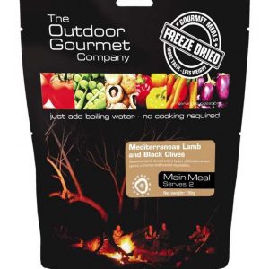 The Outdoor Gourmet Mediterranean Lamb And Black Olives